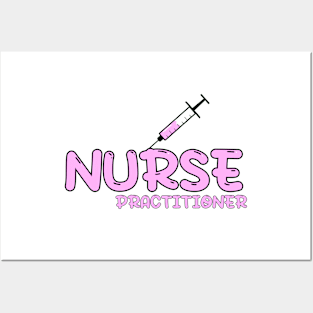 Nurse Practitioner (NP) Pink Posters and Art